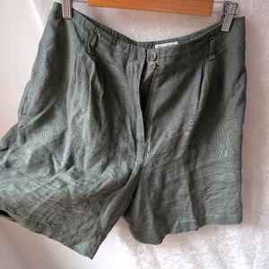 Preview Collection Linen Shorts High-rise 12